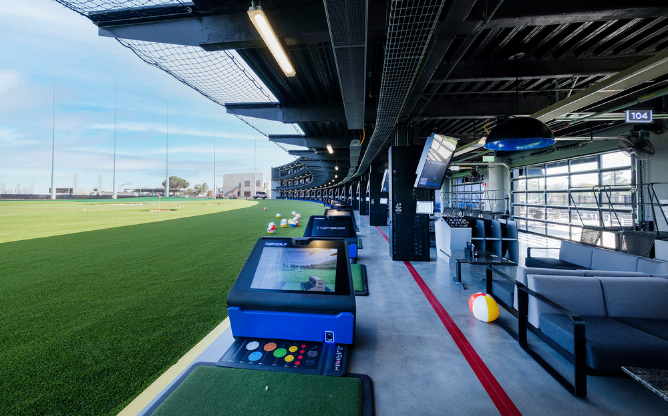 Topgolf Interior