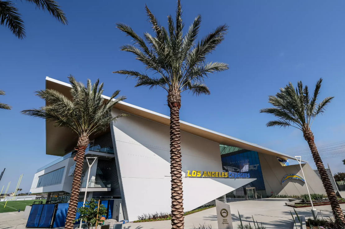 Inside the Chargers’ lavish new practice facility in El Segundo