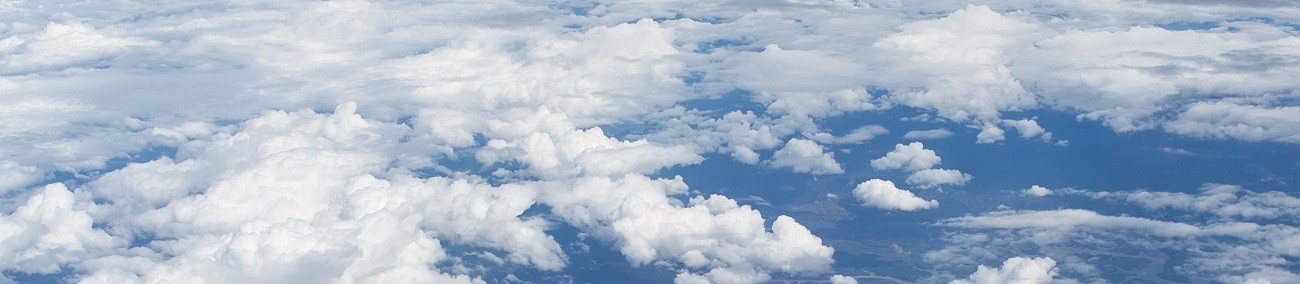 Above the Clouds Stock Banner